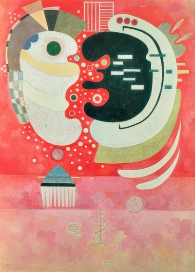 Between Two by Wassily Kandinsky